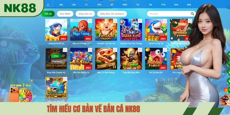 Tìm hiểu cơ bản về bắn cá NK88